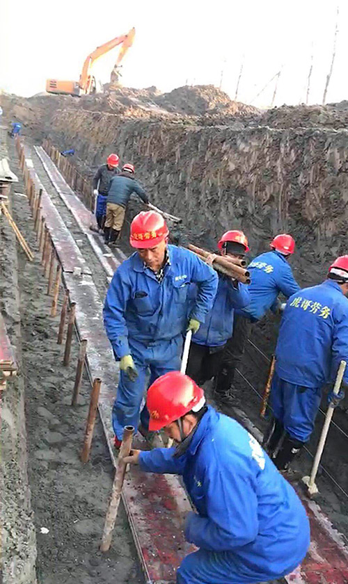 揚州市開發區南部體育公園河道整治項目01